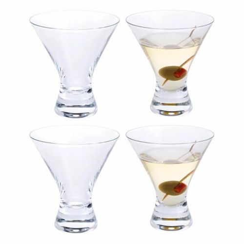Dartington Home Bar Martini Cocktail Glass Pack Of 4