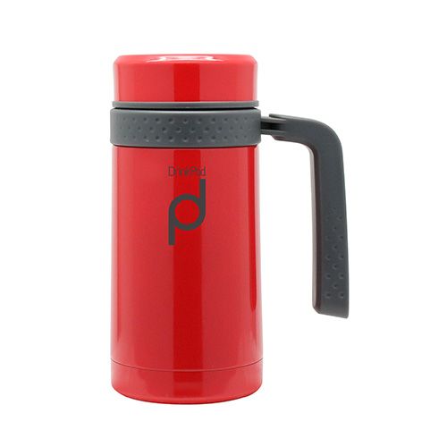 Grunwerg Drink Pod Travel Mug 0.45 Litre Red