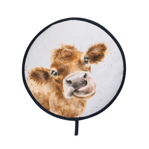 Wrendale Designs 'Mooo' Cow Hob Cover