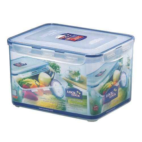 Lock & Lock 9L Rectangular Storage Container With Freshness Tray