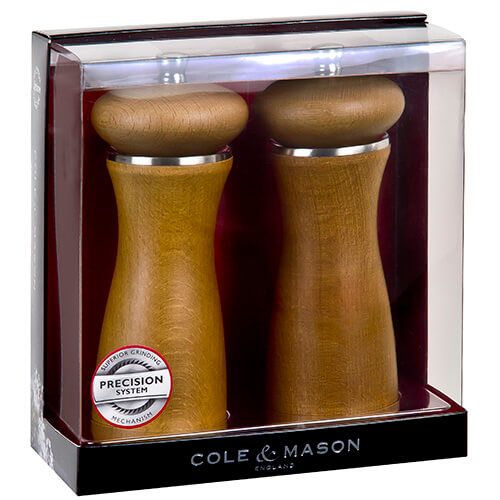 Cole & Mason Sherwood Sand Precision Mill Gift Set