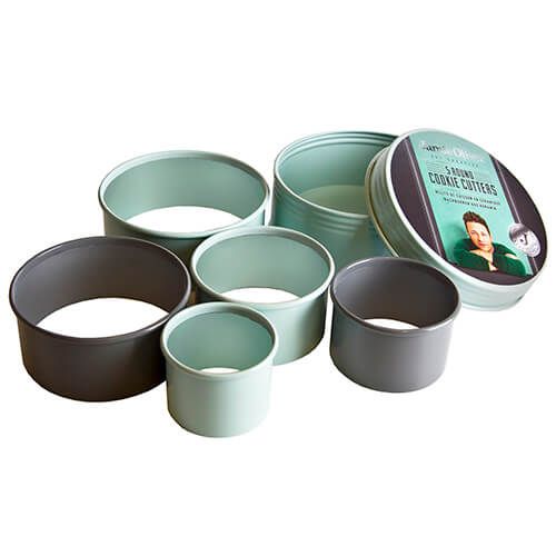 Jamie Oliver Set Of 5 Cookie Cutters In A Tin