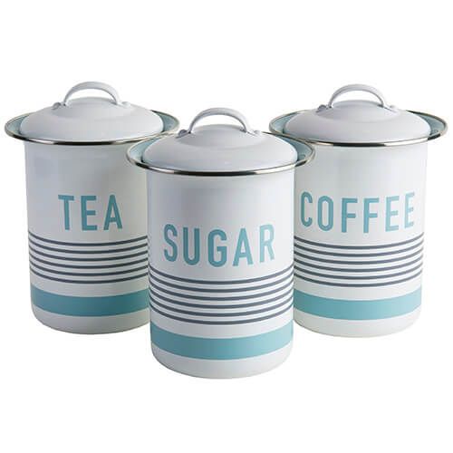 Jamie Oliver Vintage Storage Tea, Coffee, Sugar