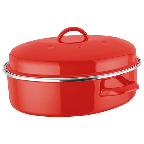 Judge Induction Red Oval Roaster