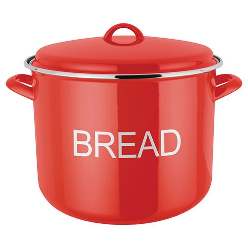 Judge Induction Red Bread Crock