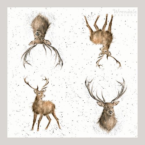 Wrendale Designs Wild At Heart Pack Of 20 Napkins