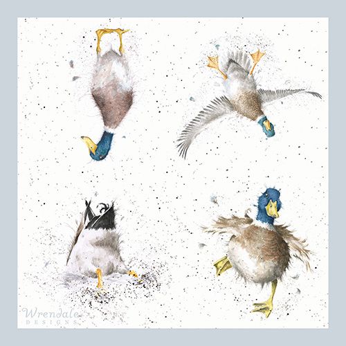 Wrendale Designs A Waddle and a Quack Pack Of 20 Napkins