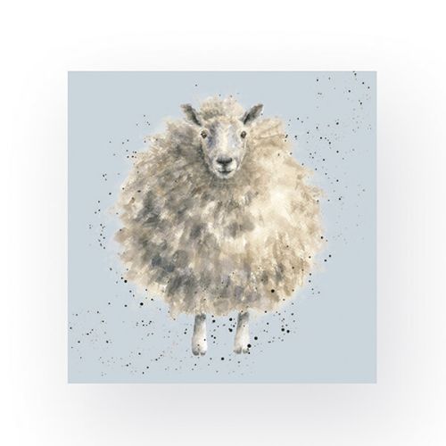 Wrendale Designs Pack of 20 Cocktail Size 'The Woolly Jumper' Sheep Napkins