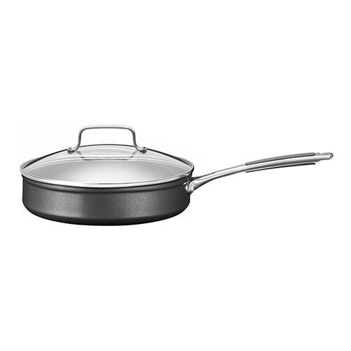 KitchenAid Hard Anodized 24cm / 3.0L Saute Pan With Lid