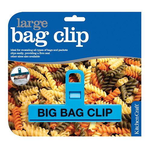 KitchenCraft Large Plastic Bag Clip