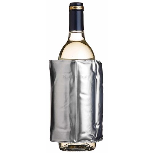BarCraft Wrap Around Silver Wine Cooler