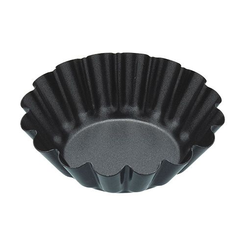 KitchenCraft Non-Stick Round Fluted Tart Tin Baking Pan