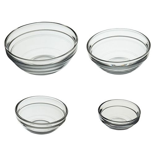 KitchenCraft Set Of 4 Condiments and Preparation Bowls