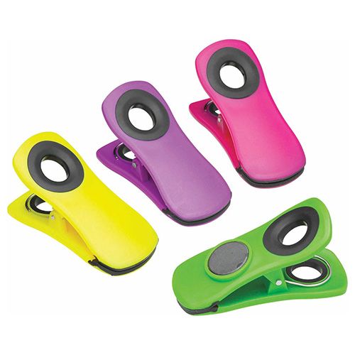 KitchenCraft Magnetic Memo Clips, Set of Four