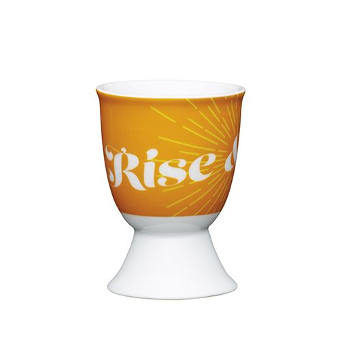 KitchenCraft Retro Rise Porcelain Egg Cup