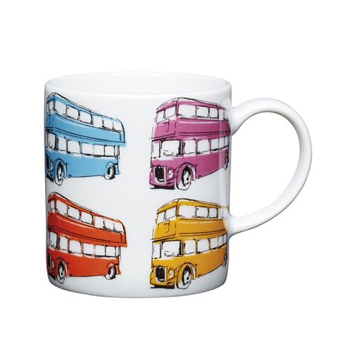 Kitchen Craft London Bus Porcelain Espresso Cup