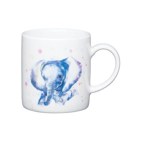 KitchenCraft Elephant Porcelain Espresso Mug