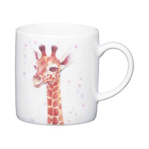 KitchenCraft Giraffe Porcelain Espresso Mug
