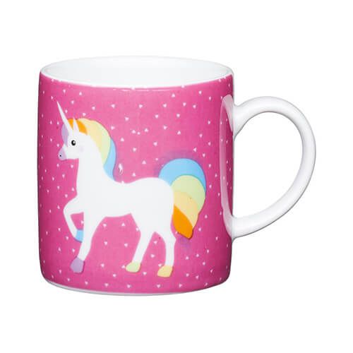 KitchenCraft Unicorn Porcelain Espresso Mug