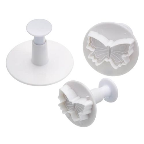 Sweetly Does It Set of Three Butterfly Fondant Plunger Cutters