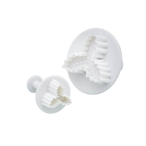Sweetly Does It Set of Two Holly Fondant Plunger Cutters