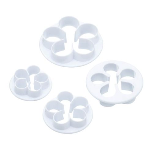 Sweetly Does It Set of Four Rose Fondant Cutters