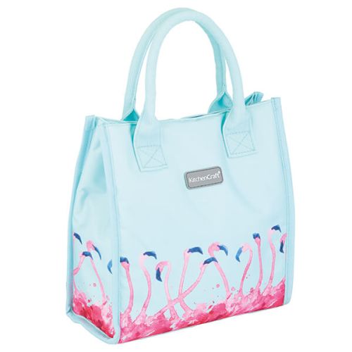 KitchenCraft 4L Flamingo Lunch And Snack Cool Bag