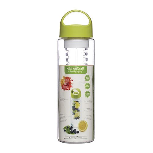 KitchenCraft Healthy Eating Fruit Infusing Water Bottle