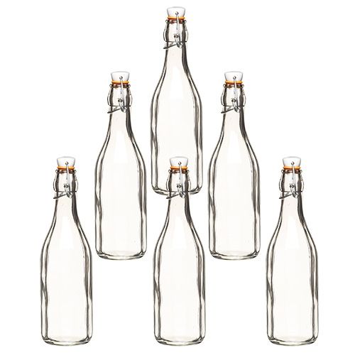 Home Made 500ml Cordial Bottle Set Of 6