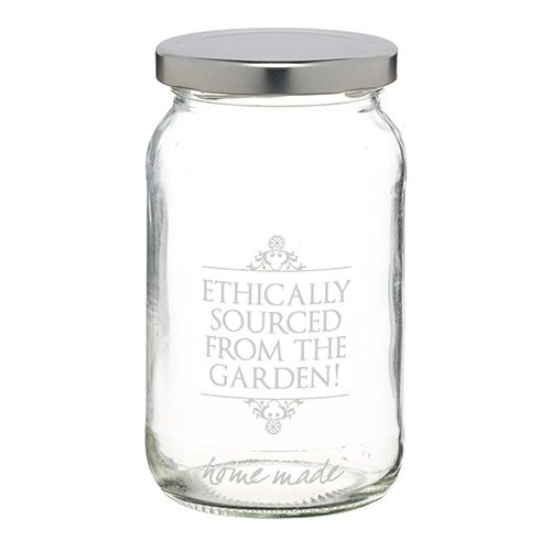 Home Made Ethically Sourced From The Garden Glass 454ml Jar