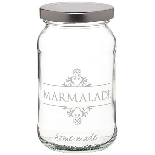 Home Made Traditional Glass Marmalade Jar