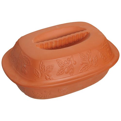KitchenCraft Homemade Terracotta Ceramic Roasting Pot