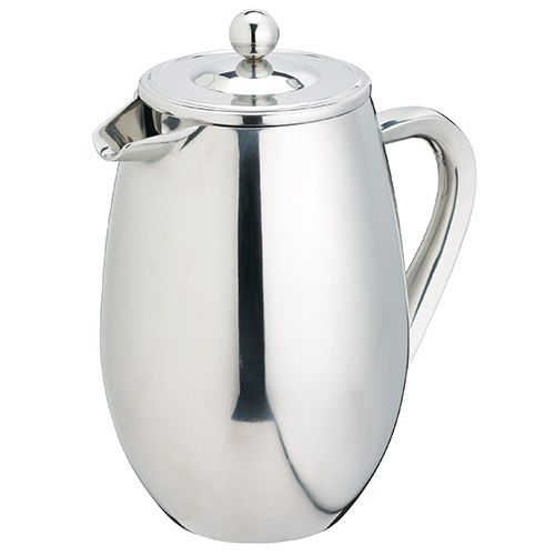 Kitchen Craft Le Xpress 8 Cup Double Walled Stainless Steel Cafetiere
