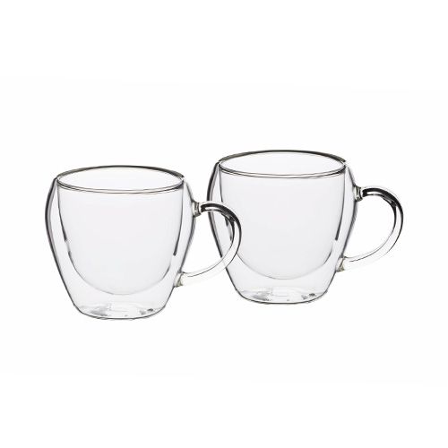 Le Xpress Double Walled Set of 2 Teacups