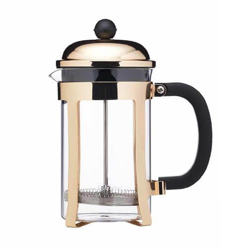 Le Xpress Brushed Brass 800ml Cafetiere