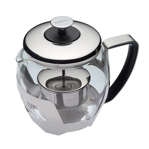 Le Xpress Glass 1 Litre Infuser Teapot