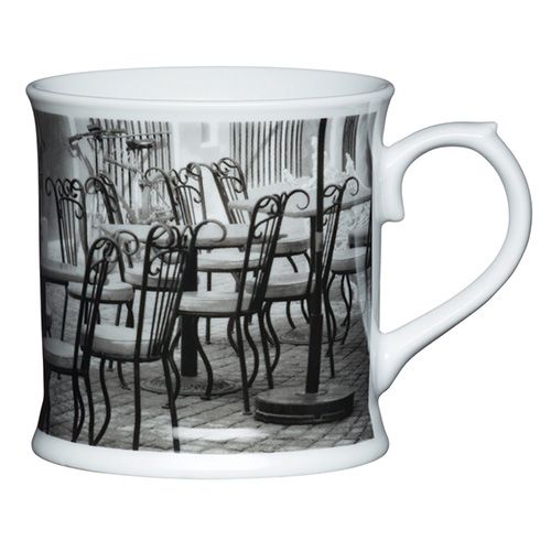 KitchenCraft Fine Porcelain Cafe Chair Mug