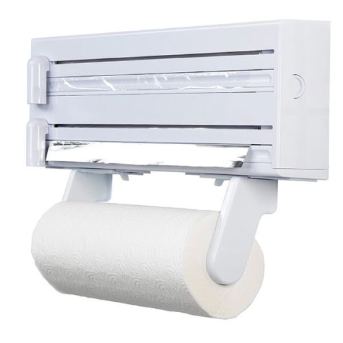 KitchenCraft Cling Film Foil and Kitchen Towel Dispenser