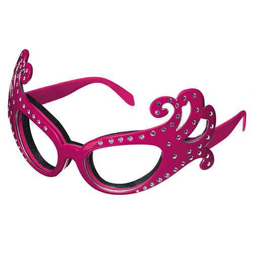 Kitsch'n'fun Dame Edna Onion Glasses Pink