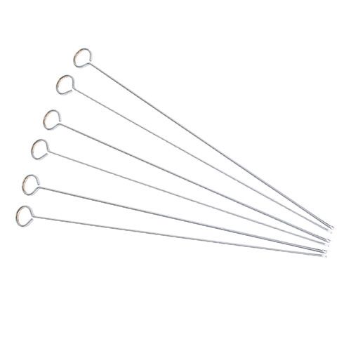 KitchenCraft Flat Sided Skewers 30cm Pack Of Six
