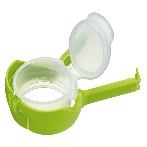 KitchenCraft Seal and Pour Bag Clip with Lid