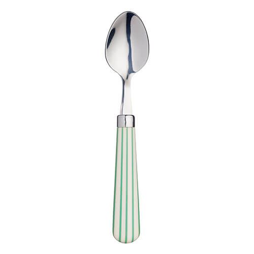 KitchenCraft Green Stripes Teaspoon
