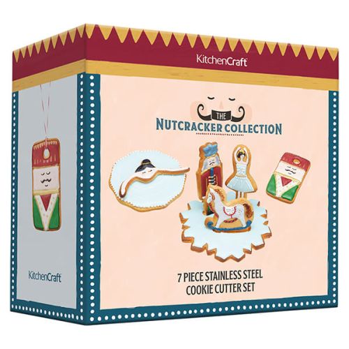 The Nutcracker Collection Gift Boxed Set of 7 Cookie Cutters