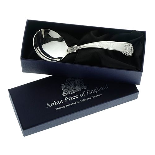 Arthur Price of England Sovereign Silver Cream Ladle Kings