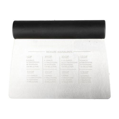 KitchenAid Stainless Steel All-Purpose Dough Cutter and Scraper Black