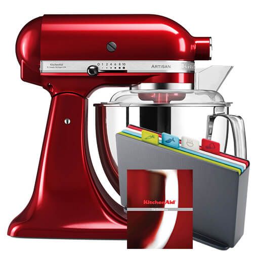 KitchenAid Artisan 175 Candy Apple Food Mixer With FREE Gifts