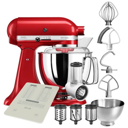 KitchenAid Artisan Mixer 175 Empire Red with Free Gifts