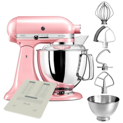 KitchenAid Artisan Mixer 175 Silk Pink with Free Gift