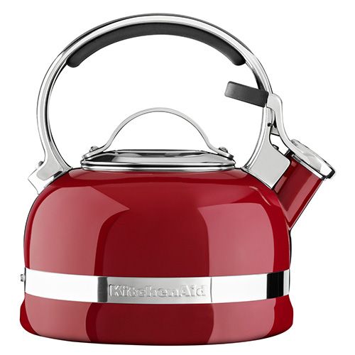 KitchenAid Empire Red Stove Top Kettle 1.9 Litre