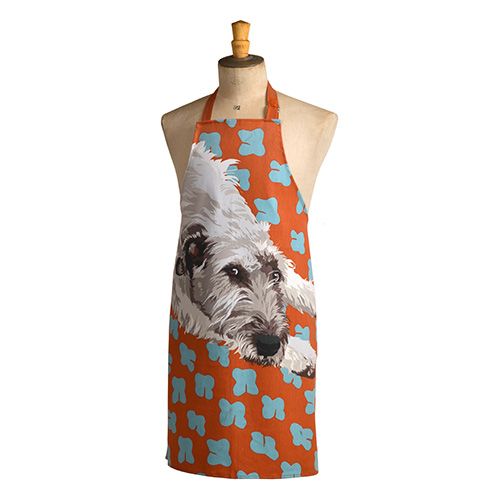 Leslie Gerry Wolfhound Apron
